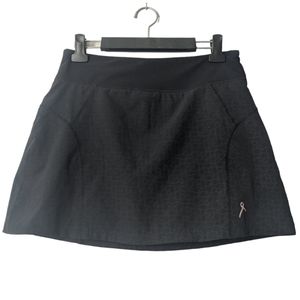 Running Room Fit-Wear Breast Cancer Ribbon Black Skirt M